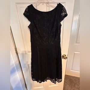 Black lace cocktaill dress